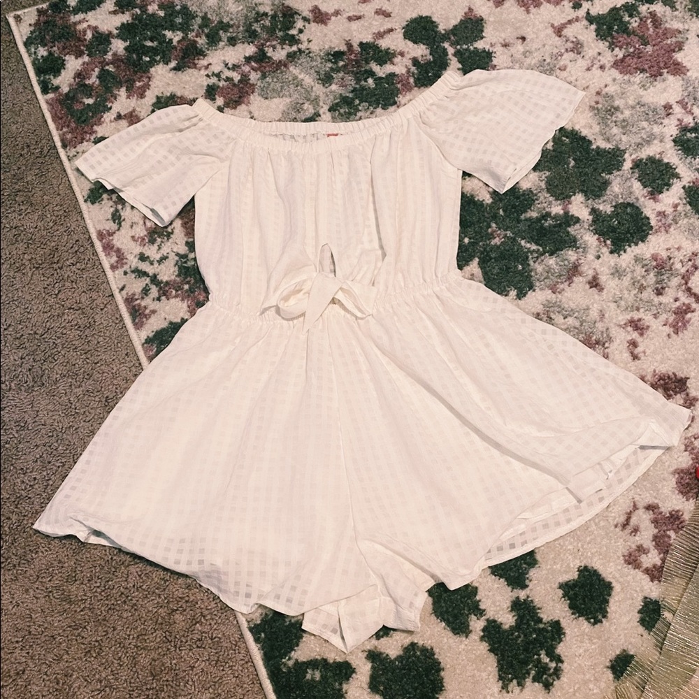 White Romper